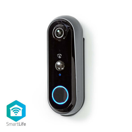 SmartLife Videodeurbel  Wi-Fi Batterij Gevoed Transformator IP54 Met bewegingssensor 