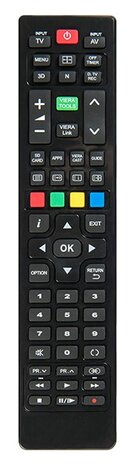 Universeel afstandsbediening voor alle Panasonic TVs