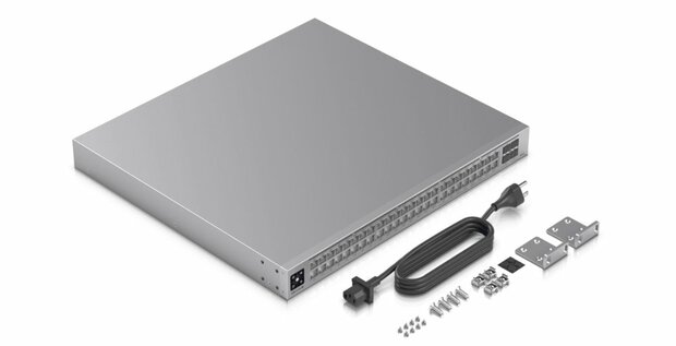 Ubiquiti UniFi USW-Pro-Max-48-POE | Managed Switch | 48-poorts Gigabit Ethernet | PoE++ | Rackmount