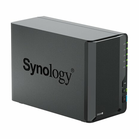Synology DiskStation DS224+ NAS | 2 Drive Bays | Intel J4125 | 2x Gigabit Ethernet | Zwart