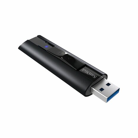 SanDisk Extreme Pro | 512GB USB-A 3.2 Flash Drive | Zwart