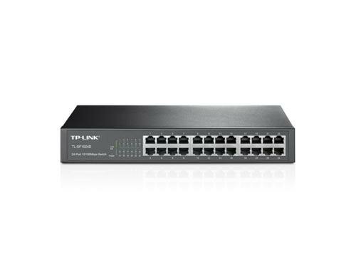 TL-SF1024D | 24-poorts 10/100Mbps Unmanaged Switch | Auto MDI/MDIX | Energie-effici&euml;nt | Rack-monteerbaar | Returned
