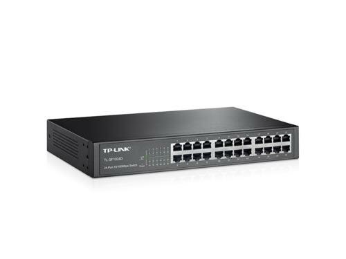 TL-SF1024D | 24-poorts 10/100Mbps Unmanaged Switch | Auto MDI/MDIX | Energie-effici&euml;nt | Rack-monteerbaar | Returned