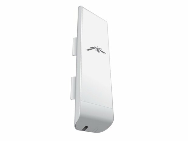 Ubiquiti NanoStation NSM2 | WiFi 4 Outdoor CPE | 150 Mbit/s | Passief PoE (injector inbegrepen) | Inclusief Mastmontagebeugel