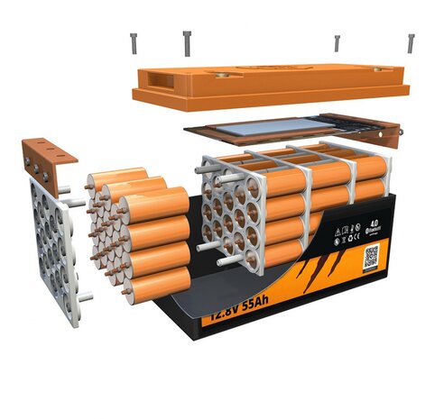 LIONTRON LiFePO4 12,8V 55Ah LX-M smart BMS IP67