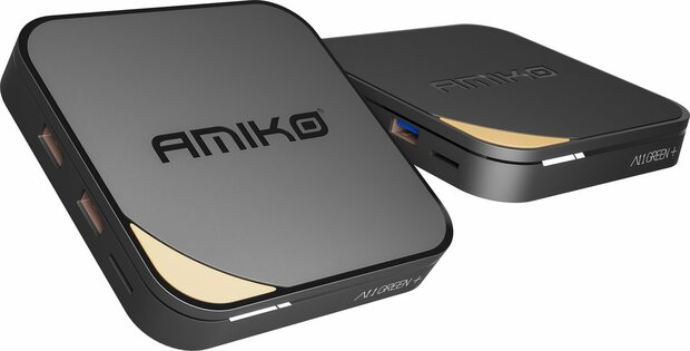 Amiko A11 Green+ 4K UHD Media Streaming Box 