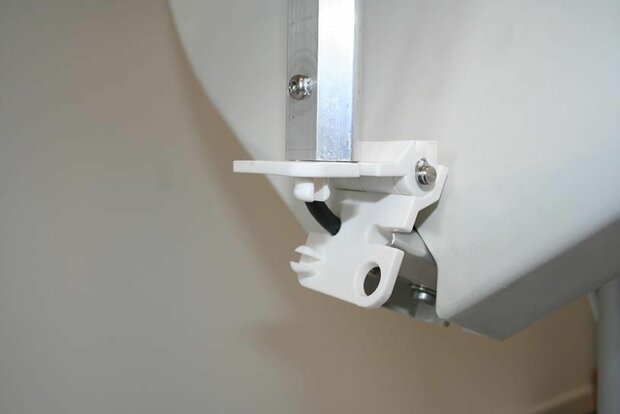 Travel Vision R6/R7 spare part Scharnier LNB Arm met ribbels