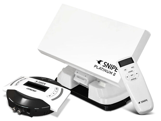  Selfsat SNIPE Platinum Twin met BT-afstandsbediening en iOS / Android-bediening