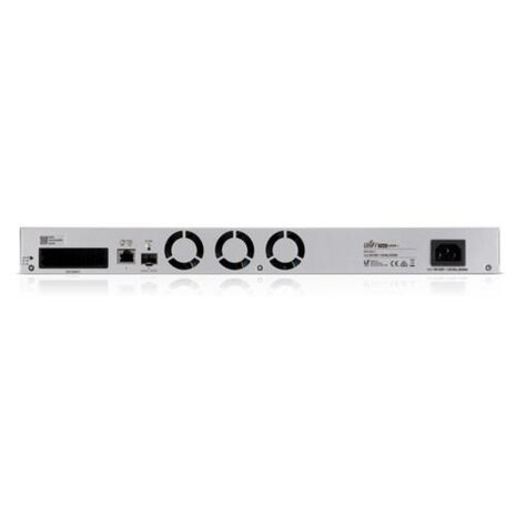 Ubiquiti UniFi Protect UNVR | Netwerk Video Recorder (NVR) | 4x 2.5"/3.5" HDD Bays | 1x 10G SFP+ & 1x Gigabit Ethernet | RAID 1/5 | 1U Rackmount | Grijs