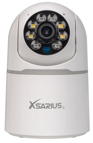 Xsarius Smart IPC I4M WiFi &ndash; Draadloze PTZ Beveiligingscamera met Full HD, Nachtzicht en Geluidsdetectie