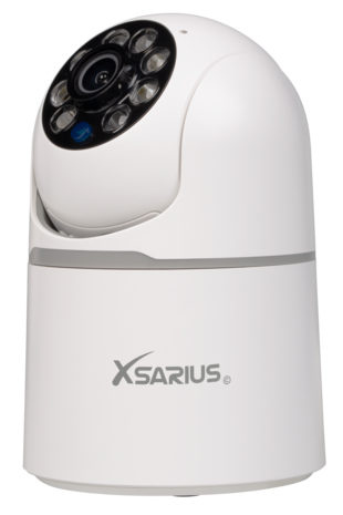 Xsarius Smart IPC I4M WiFi &ndash; Draadloze PTZ Beveiligingscamera met Full HD, Nachtzicht en Geluidsdetectie