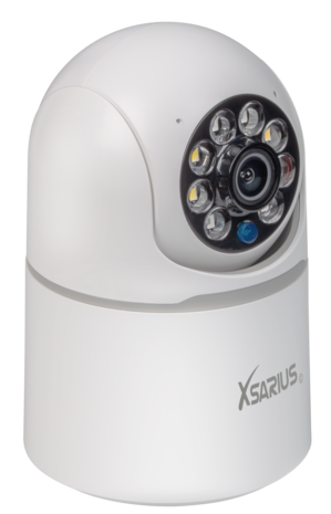 Xsarius Smart IPC I4M WiFi &ndash; Draadloze PTZ Beveiligingscamera met Full HD, Nachtzicht en Geluidsdetectie