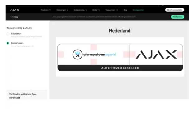 Ajax Systems GlassProtect Glasbreuksensor Draadloos Binnen