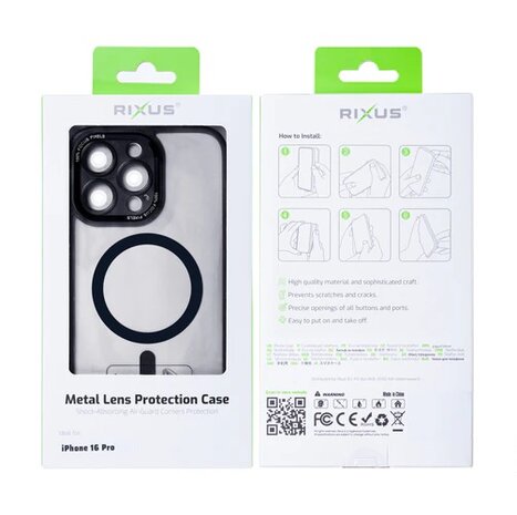 iPhone 16 Pro Rixus Classic 04 Case With MagSafe