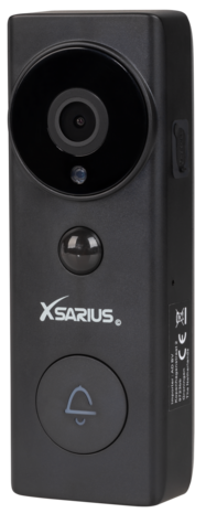 Xsarius Smart Doorbell DB3M &ndash; 2K Videodeurbel met Slimme Detectie en Cloudopslag