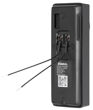 Xsarius Smart Doorbell DB3M &ndash; 2K Videodeurbel met Slimme Detectie en Cloudopslag