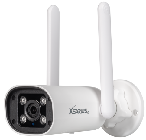 Xsarius Smart IPC B4M WiFi &ndash; Dual-Light Bullet Camera met Gezichtsdetectie, Cloudopslag en Spraakbesturing