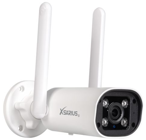 Xsarius Smart IPC B4M WiFi &ndash; Dual-Light Bullet Camera met Gezichtsdetectie, Cloudopslag en Spraakbesturing