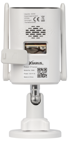 Xsarius Smart IPC B4M WiFi &ndash; Dual-Light Bullet Camera met Gezichtsdetectie, Cloudopslag en Spraakbesturing