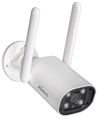 Xsarius Smart IPC B4M WiFi &ndash; Dual-Light Bullet Camera met Gezichtsdetectie, Cloudopslag en Spraakbesturing