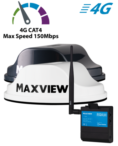 Maxview Roam Classic mobiele 4G WiFi oplossing Zwart/Wit