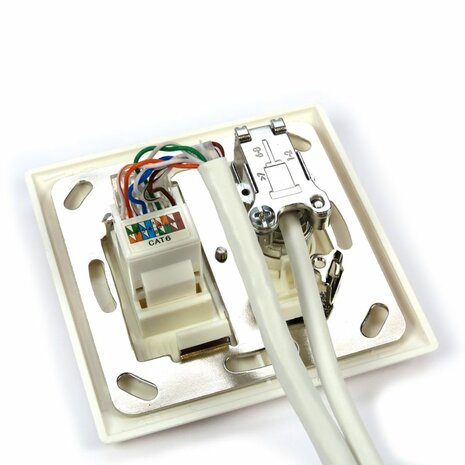 Technetix CL50-COMBI-SHOP TV + RJ45 WCD Einddoos