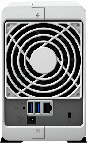 Synology DiskStation DS220J NAS 6TB | 2 Drive Bays | Inclusief 2 x 3TB HDD | 1x Gigabit Ethernet | Wit