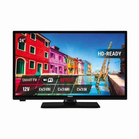 Nikkei - NL24MSMART - 24" Mobile LED TV HD - Smart