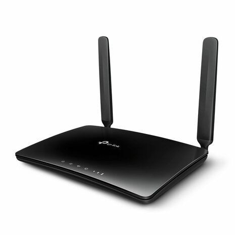 TP-Link Archer MR400 | Draadloze Dual-band Router (2.4 GHz / 5 GHz) | 4G LTE Modem | AC1200 (tot 300 + 867 Mbit/s) | Zwart