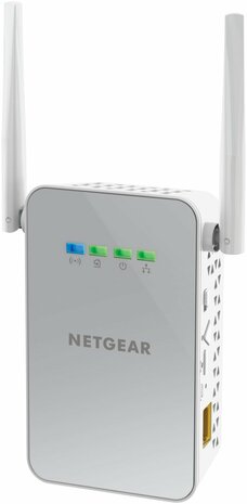 NETGEAR Powerline 1000 | Powerline Adapter | 1000 Mbps | 1x Gigabit Ethernet | Wi-Fi N300 | Wit