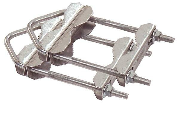 Balkon Mastklem 40-60 mm set van 2 stuks