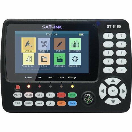 Satlink ST-5150 DVB-S/S2/T/T2/C Combo meetapparaat Satfinder