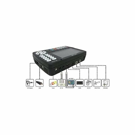 Satlink ST-5150 DVB-S/S2/T/T2/C Combo meetapparaat Satfinder