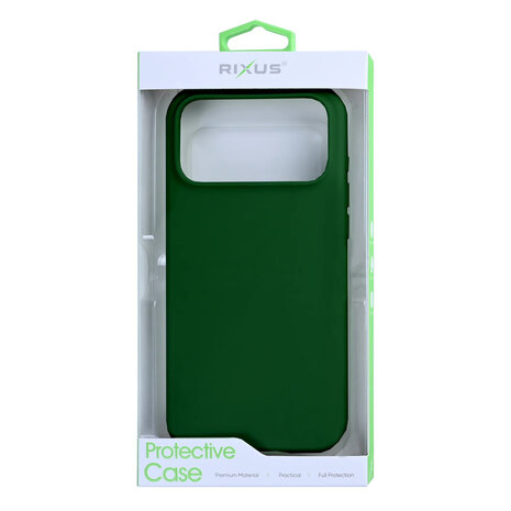 Rixus Protective Case IP 17 Pro Dark Green 