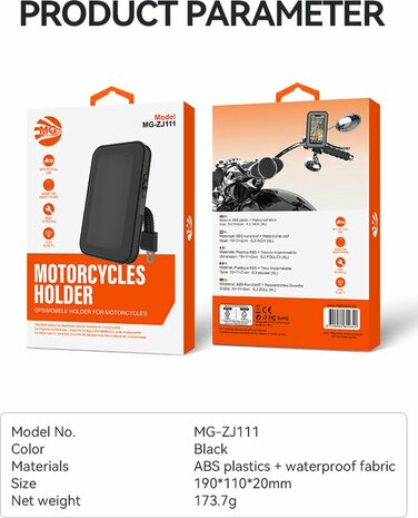 MG Motorcycles Phone Holder 