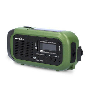 Noodradio  Draagbaar Model DAB+ / FM Batterij Gevoed Handslinger Solar Powered USB Gevoed  Wekker 