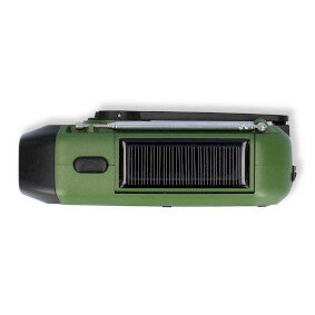 Noodradio  Draagbaar Model DAB+ / FM Batterij Gevoed Handslinger Solar Powered USB Gevoed  Wekker 
