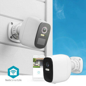 SmartLife Camera voor Buiten  Spotlight | 4MP Quad HD 1440p / 2560x1440 