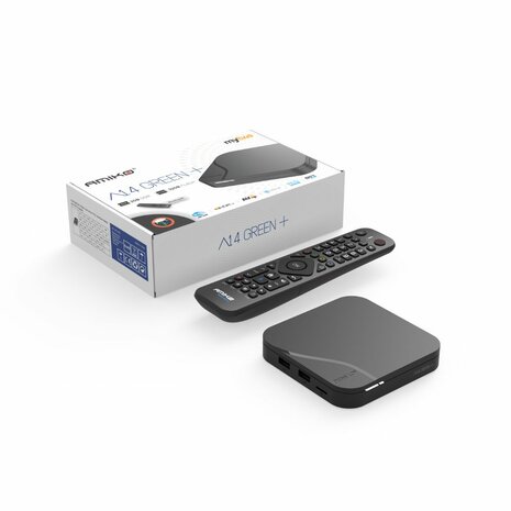 Amiko A14 Green+ Streaming Box 4K UHD