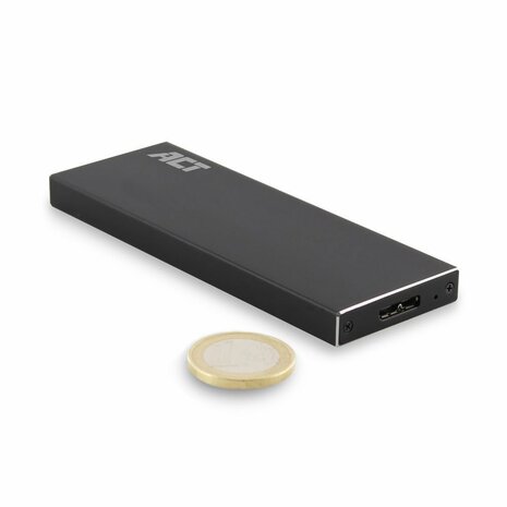 ACT AC1600 | USB 3.2 Gen1 M.2 SATA SSD Behuizing | Aluminium | 5 Gbps