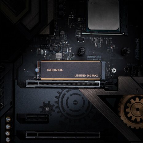 ADATA Legend 960 Max | 1TB NVMe SSD | M.2 Gen4 | 7400 MB/s Lezen | 6000 MB/s Schrijven