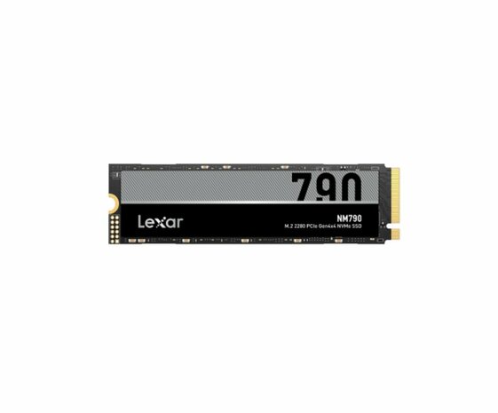 Lexar NM790 | 4 TB NVMe SSD | M.2 Gen4 | tot 7.400 MB/s Lezen | tot 6.500 MB/s Schrijven