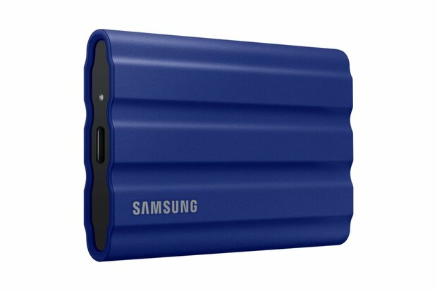 Samsung T7 Shield | Externe SSD | 2TB | USB 3.2 Gen 2 | 1.050MB/s | Blauw | Schokbestendig & Duurzaam