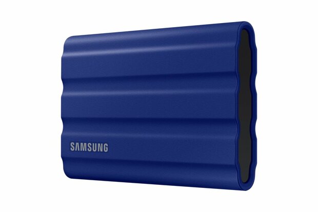 Samsung T7 Shield | Externe SSD | 2TB | USB 3.2 Gen 2 | 1.050MB/s | Blauw | Schokbestendig & Duurzaam