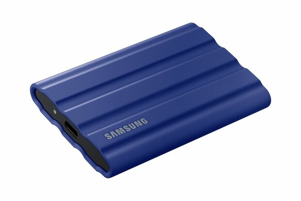 Samsung T7 Shield | Externe SSD | 2TB | USB 3.2 Gen 2 | 1.050MB/s | Blauw | Schokbestendig & Duurzaam
