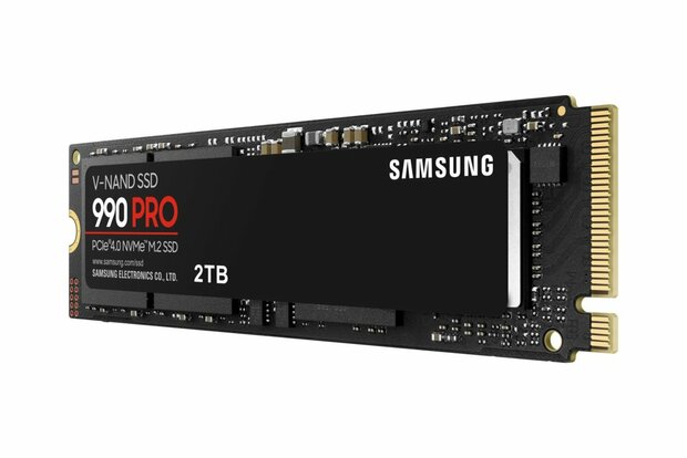Samsung 990 PRO | 2TB NVMe SSD | M.2 Gen4 | 7.450MB/s Lezen | 6.900MB/s Schrijven