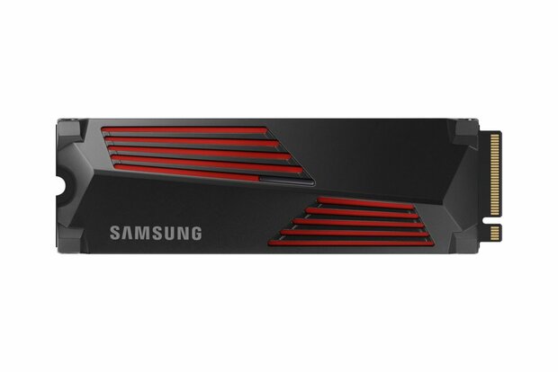 Samsung 990 PRO | 2TB NVMe SSD | M.2 | Gen4 | 7.450MB/s Lezen | 6.900MB/s Schrijven | Heatsink