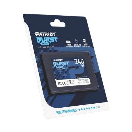 Patriot Burst Elite | 240GB SATA SSD | 2.5 inch | SATA III