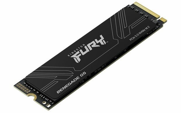 Kingston Fury Renegade G5 | 4TB NVMe SSD | M.2 | Gen5 | 14.800MB/s Lezen | 14.000MB/s Schrijven