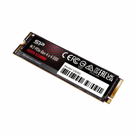 Silicon Power UD90 | 2TB NVMe SSD | M.2 | Gen4 | 5.000MB/s Lezen | 4.800MB/s Schrijven